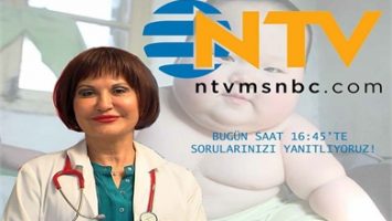 NTV’de Çocuklarda Obezite Konusunu Tartışıyoruz